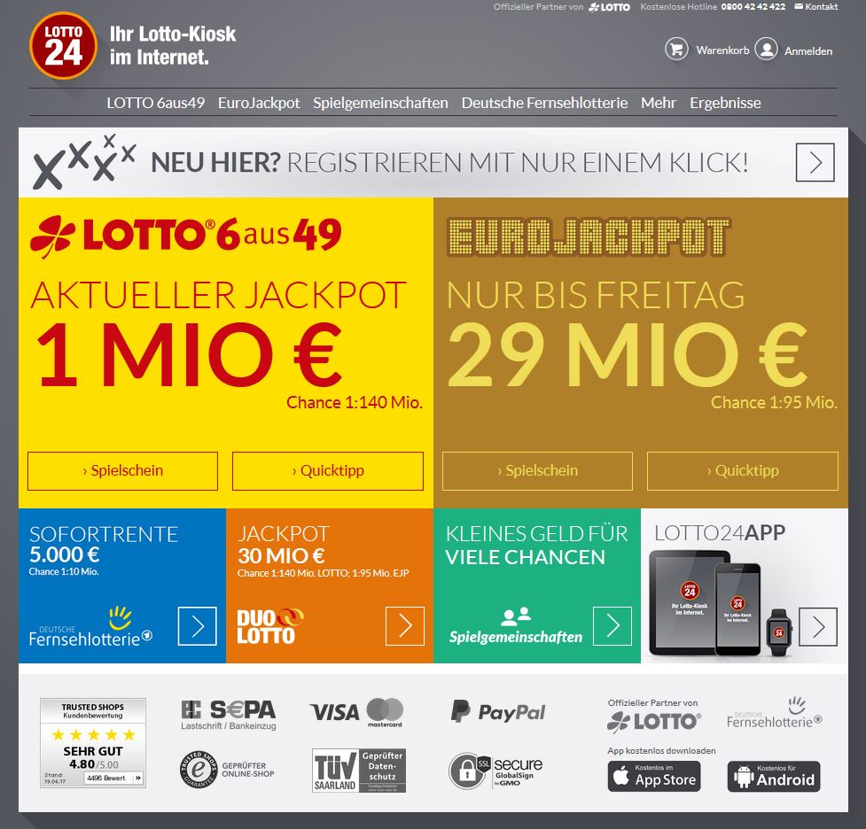 Lotto24 App Erfahrungen und Test - Lottoapps.info 2022